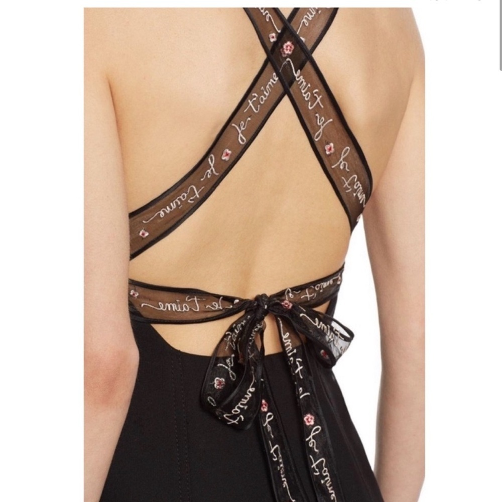 Cinq a Sept Annabelle Tie Back Dress- Size 6.